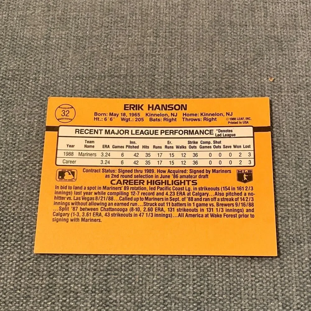 Donruss see pictures